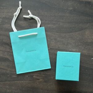 Tiffany & Co. Blue Gift Bag and Box